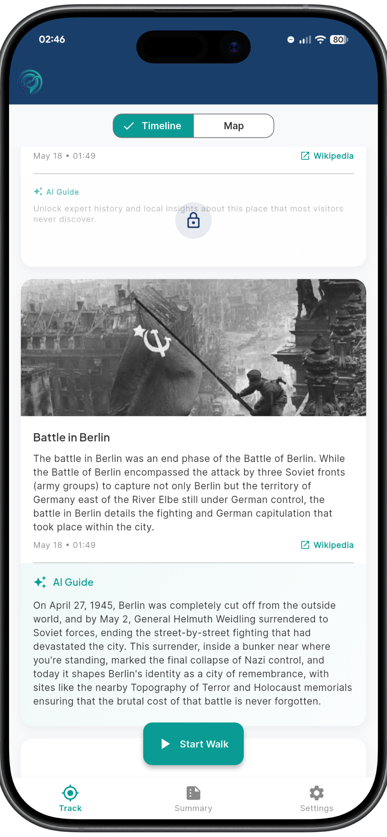 WikiTracks App